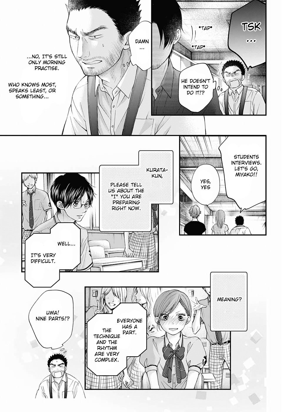 Kono Oto Tomare! Chapter 88 page 17 - Chapter 88: Tokise's sound
