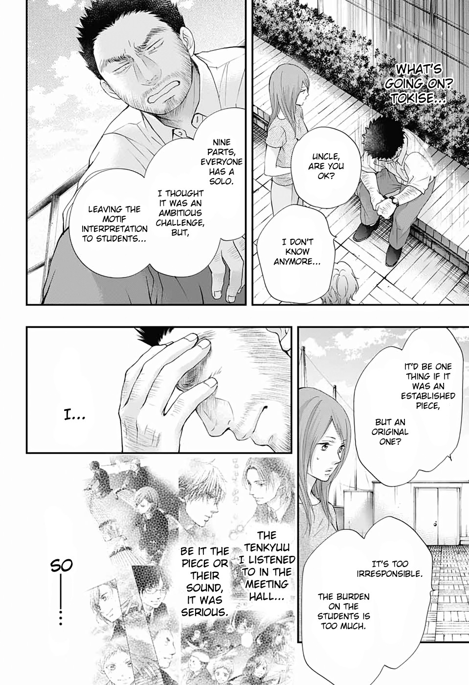 Kono Oto Tomare! Chapter 88 page 20 - Chapter 88: Tokise's sound