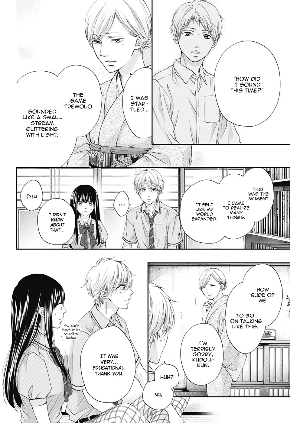 Kono Oto Tomare! Chapter 91 page 12 - Chapter 91: Promise