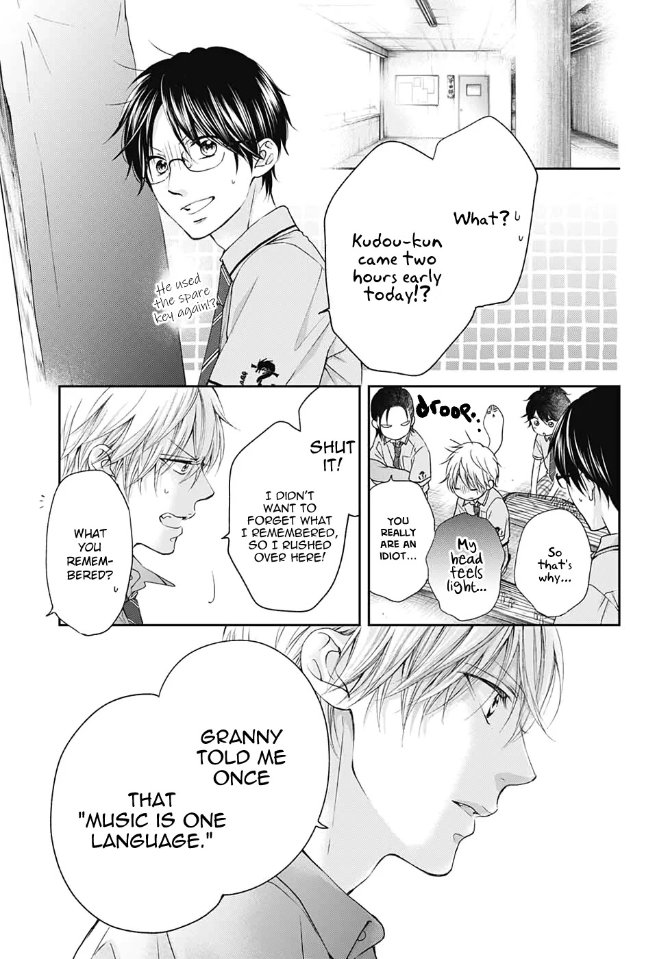 Kono Oto Tomare! Chapter 92 page 5 - Chapter 92: Light for the Morning Ocean