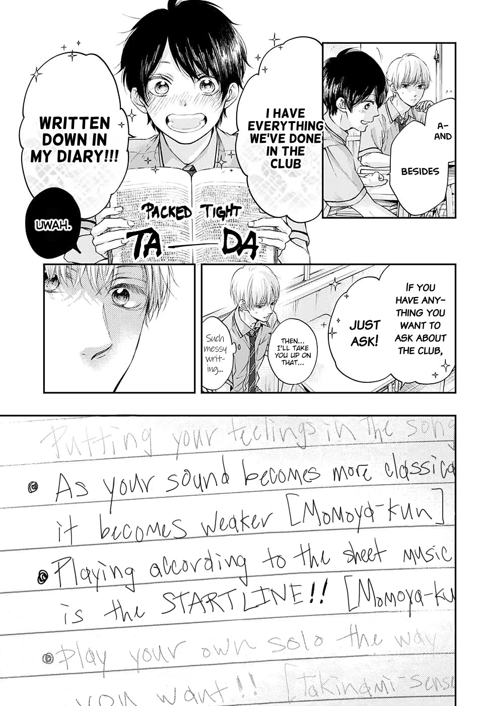 Kono Oto Tomare! Chapter 93 page 13 - Chapter 93: Anxious Child