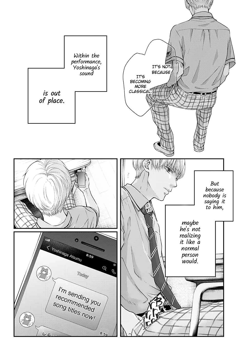 Kono Oto Tomare! Chapter 93 page 20 - Chapter 93: Anxious Child