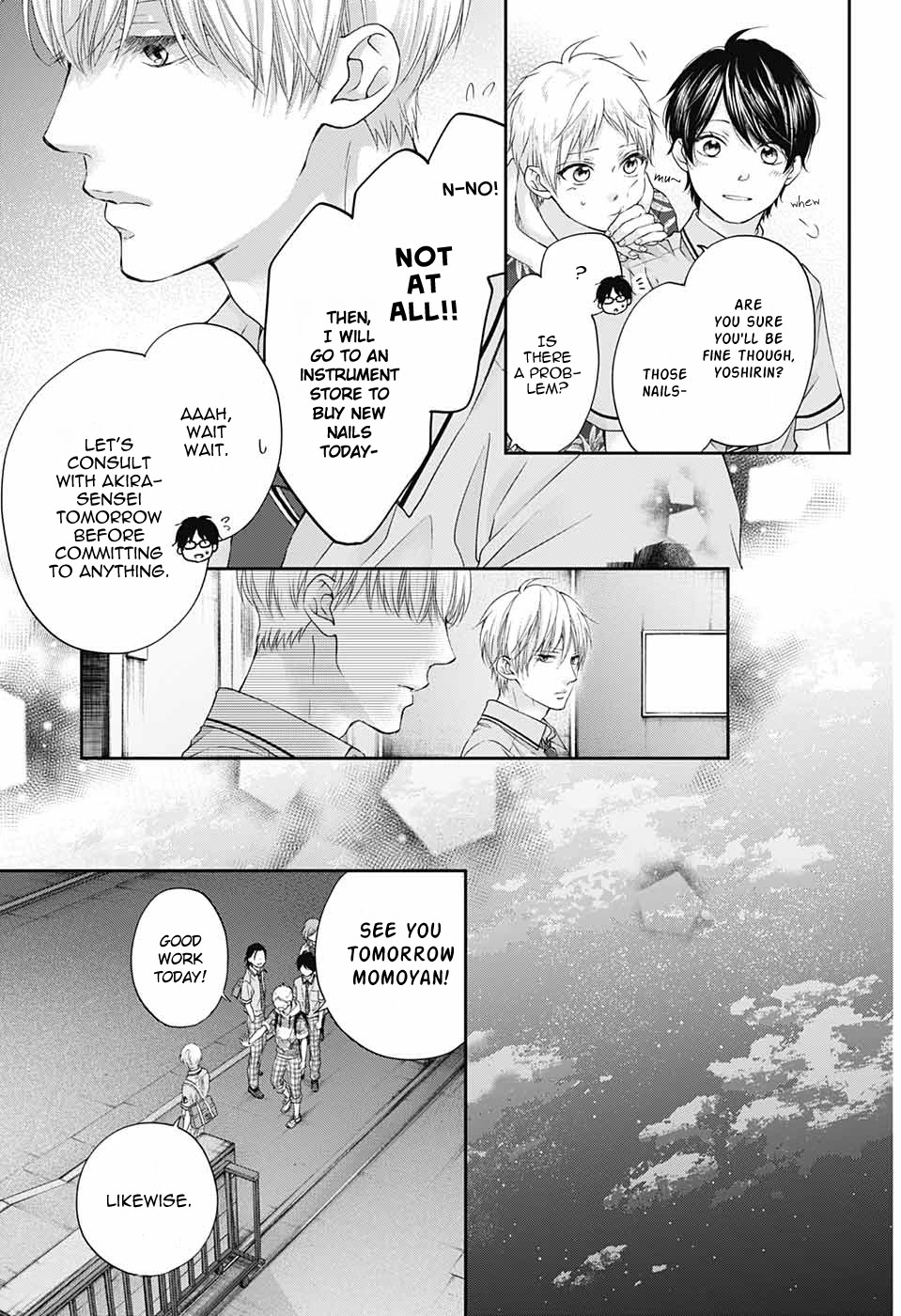 Kono Oto Tomare! Chapter 94 page 11 - Chapter 94: Amidst Change