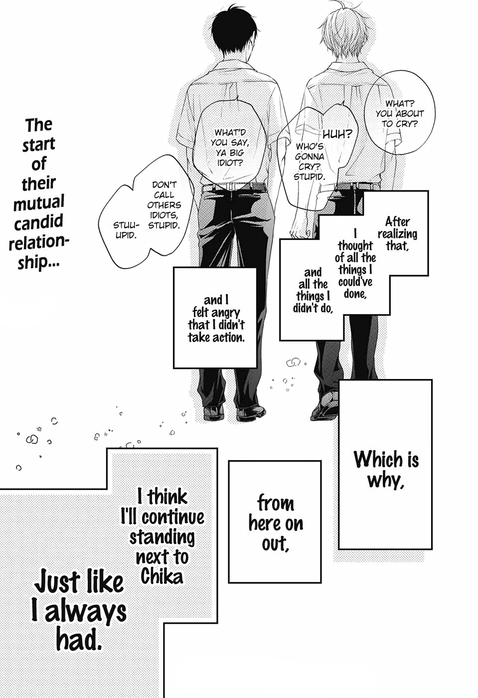 Kono Oto Tomare! Chapter 99.5 page 36 - Chapter 99.5: blue x blue