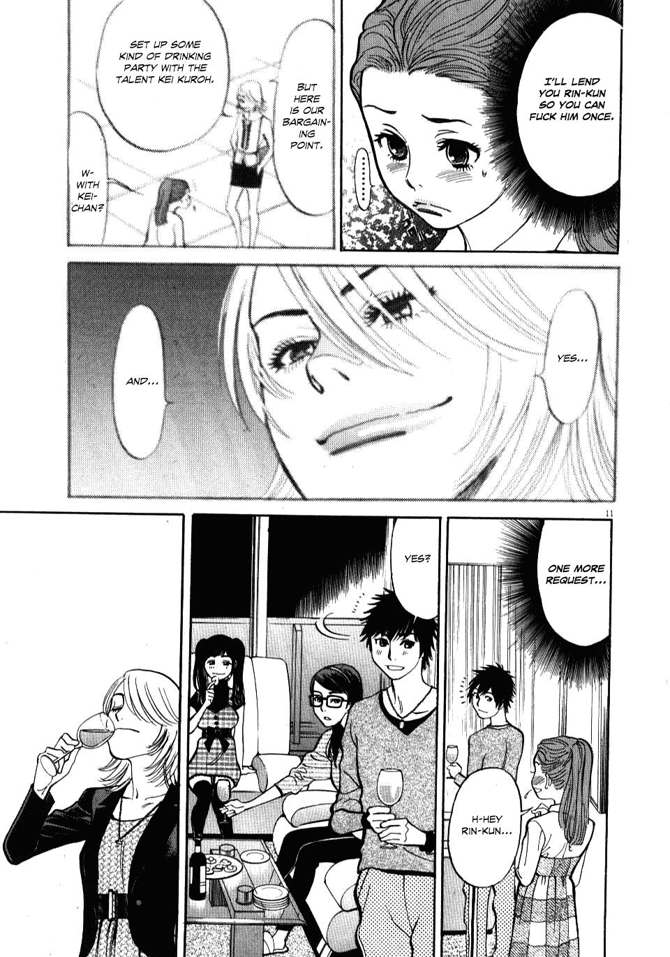 Kono S o, Mi yo! Chapter 18 page 11 - Chapter 18: Ya--------h!!