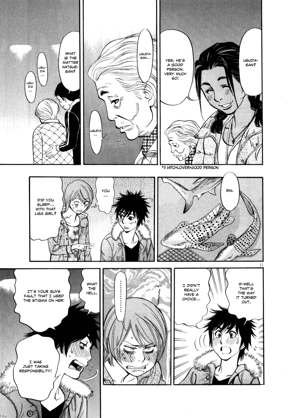 Kono S o, Mi yo! Chapter 55 page 11 - Chapter 55: Jump,Dolphin,Jump