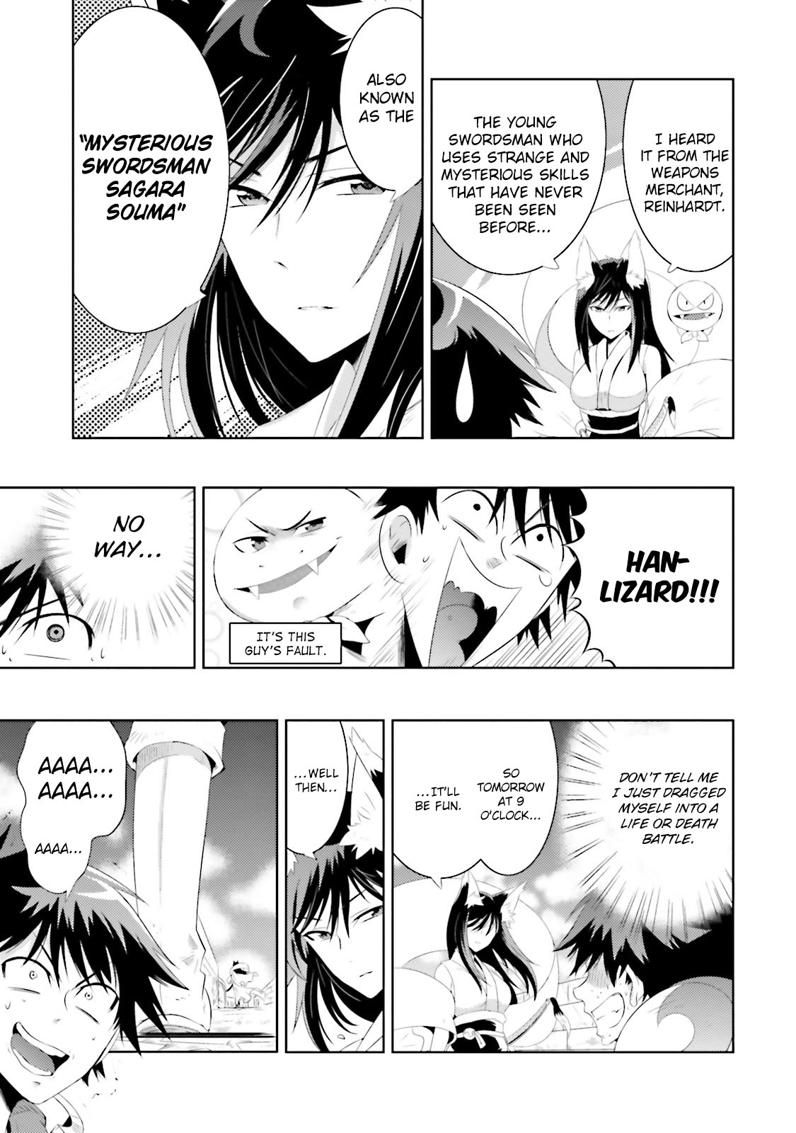 Kono Sekai ga Game da to, Ore dake ga Shitteiru Chapter 15 page 13 - Chapter 15: 1 vs 1