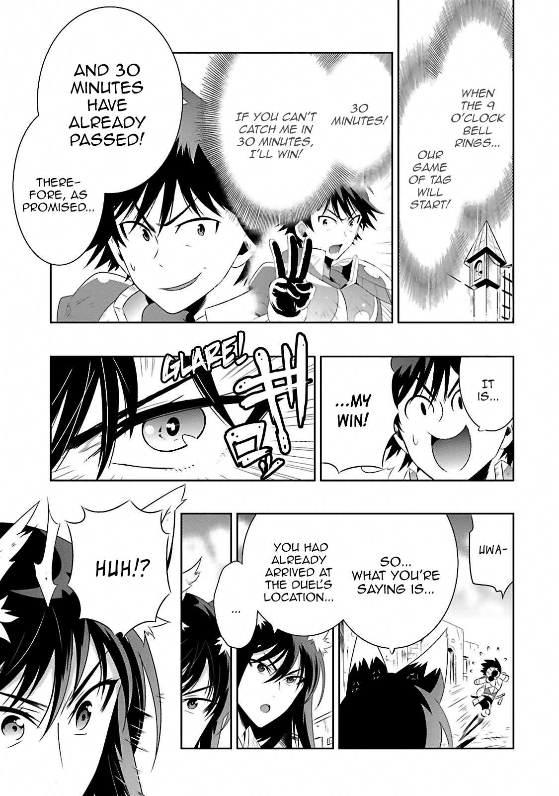 Kono Sekai ga Game da to, Ore dake ga Shitteiru Chapter 16 page 14 - Chapter 16: The Childish Swordsman