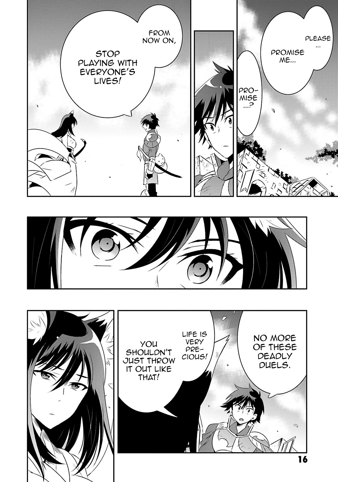 Kono Sekai ga Game da to, Ore dake ga Shitteiru Chapter 16 page 21 - Chapter 16: The Childish Swordsman