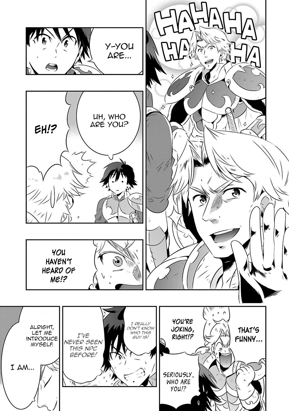 Kono Sekai ga Game da to, Ore dake ga Shitteiru Chapter 16 page 40 - Chapter 16: The Childish Swordsman
