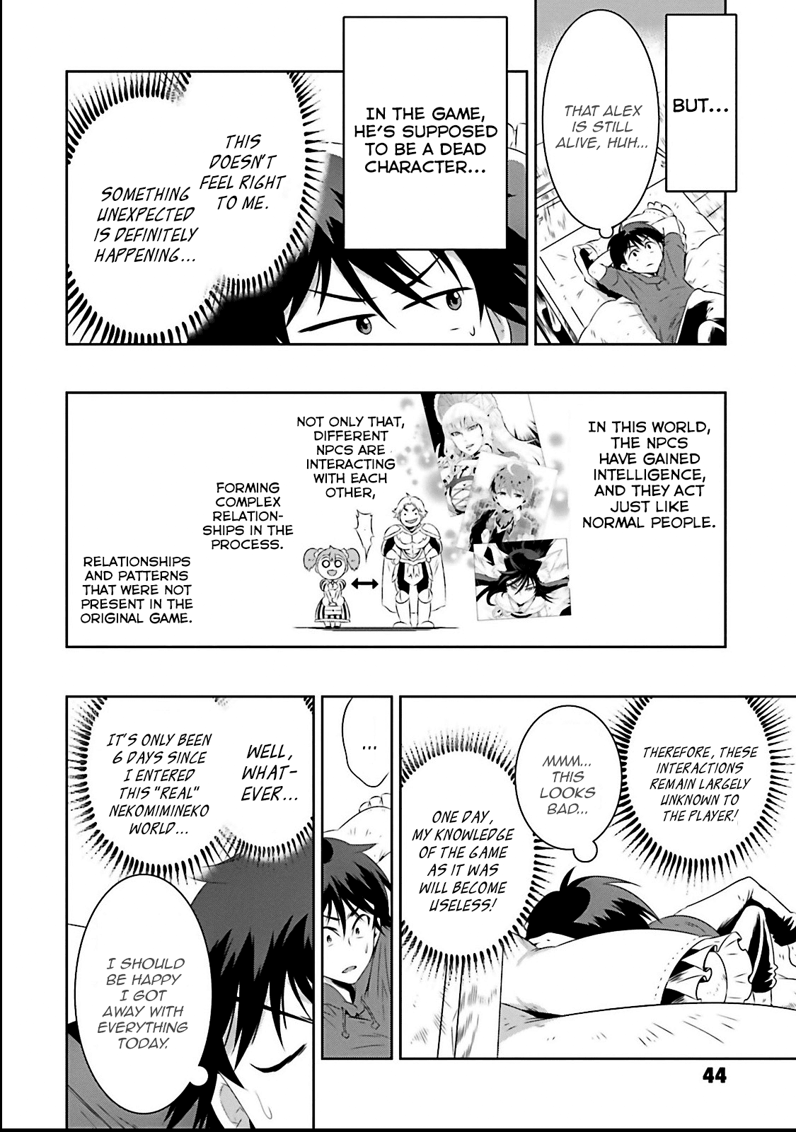 Kono Sekai ga Game da to, Ore dake ga Shitteiru Chapter 16 page 49 - Chapter 16: The Childish Swordsman