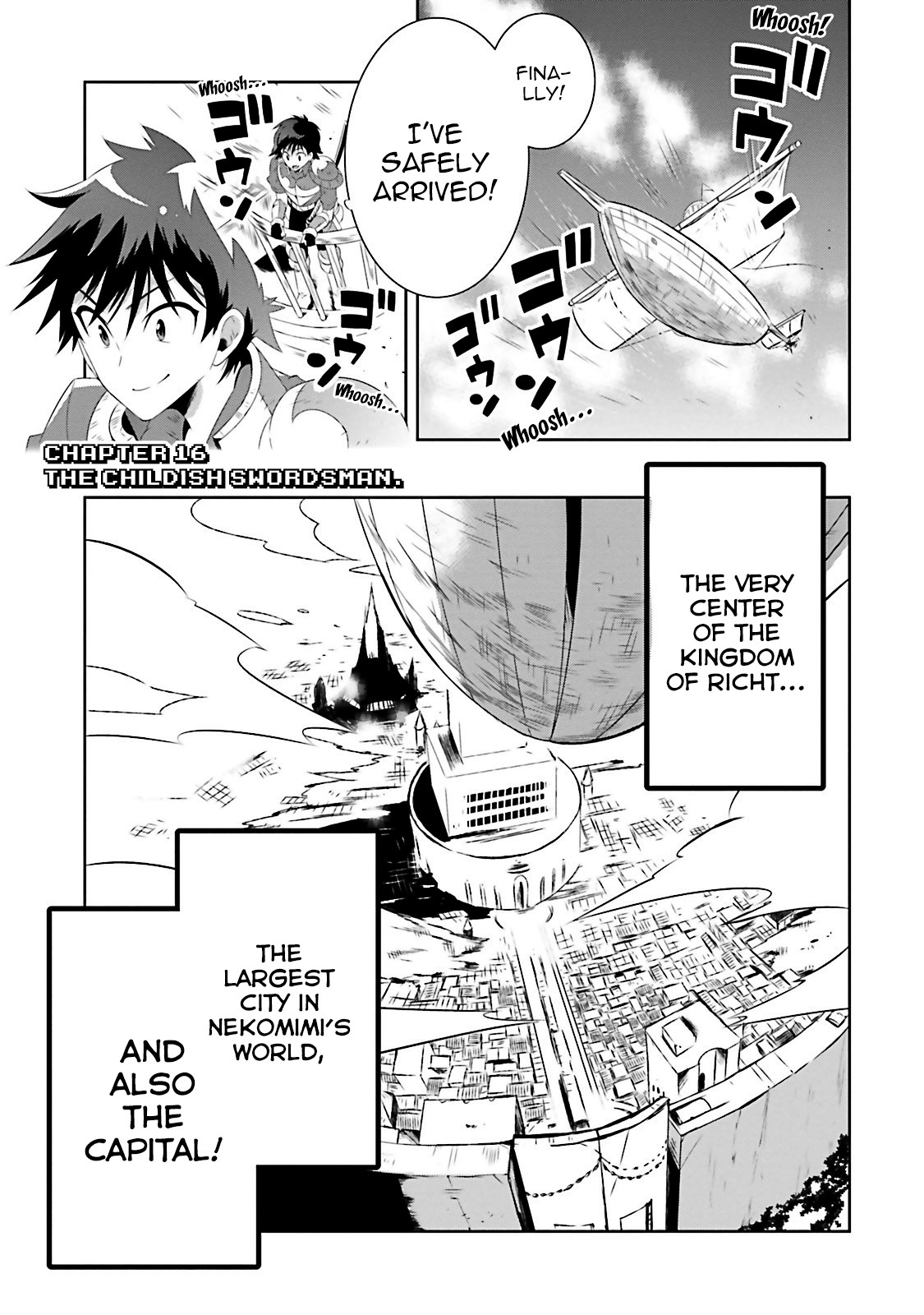 Kono Sekai ga Game da to, Ore dake ga Shitteiru Chapter 16 page 8 - Chapter 16: The Childish Swordsman