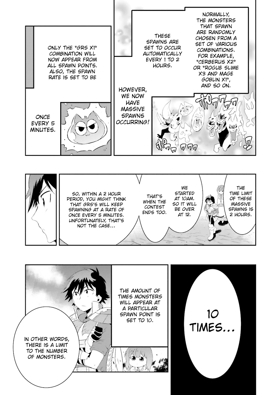 Kono Sekai ga Game da to, Ore dake ga Shitteiru Chapter 19 page 27 - Chapter 19: Golden Rogue Slime Culling Contest