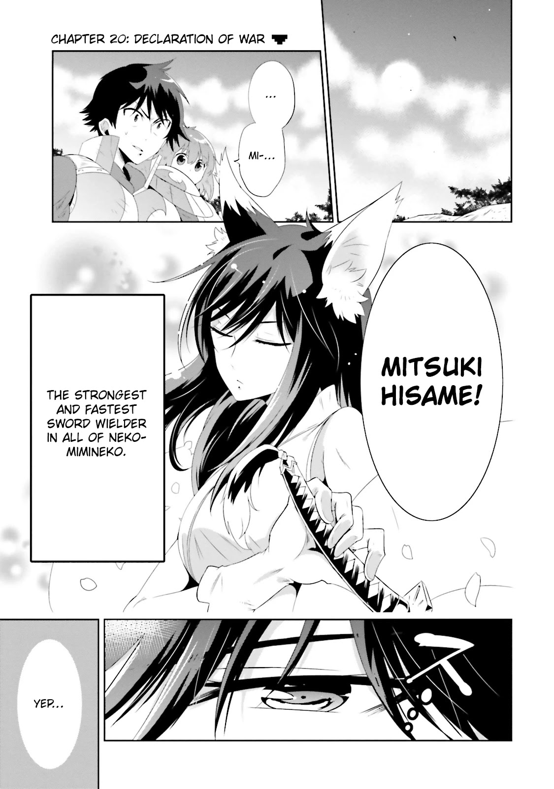 Kono Sekai ga Game da to, Ore dake ga Shitteiru Chapter 20 page 9 - Chapter 20: Declaration of War