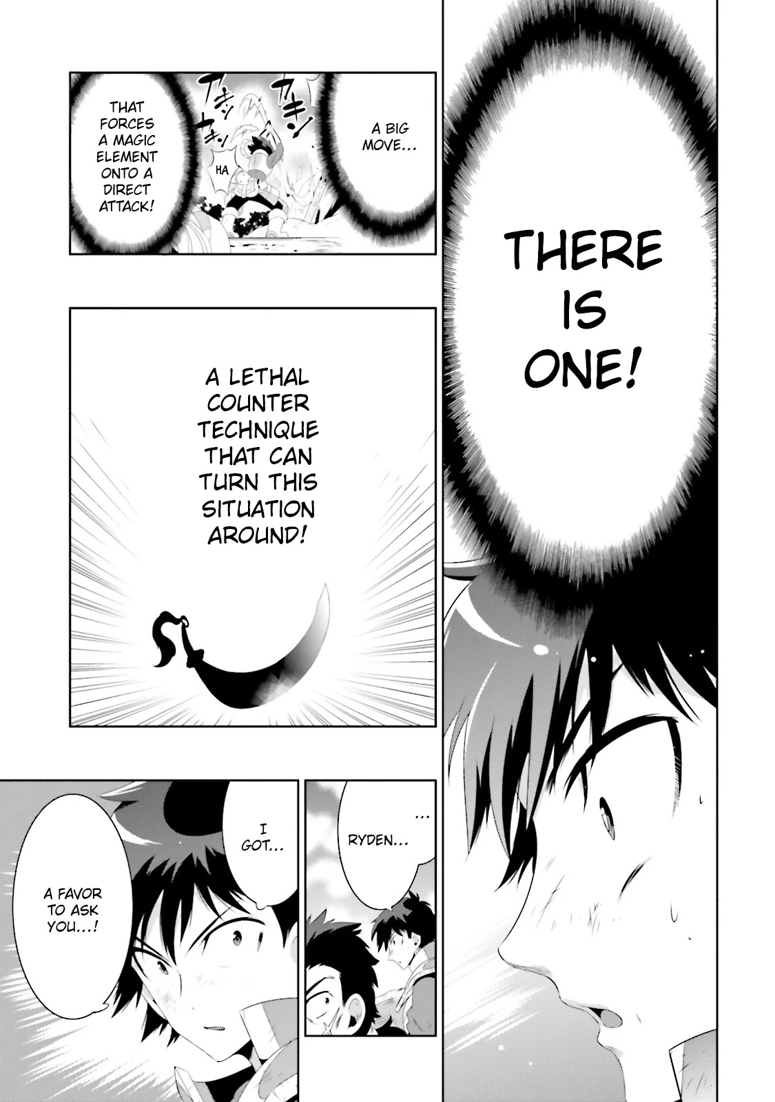 Kono Sekai ga Game da to, Ore dake ga Shitteiru Chapter 23 page 17 - Chapter 23: Counter