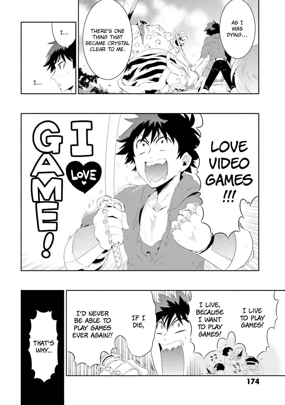 Kono Sekai ga Game da to, Ore dake ga Shitteiru Chapter 24 page 22 - Chapter 24: Life-Saving Sword