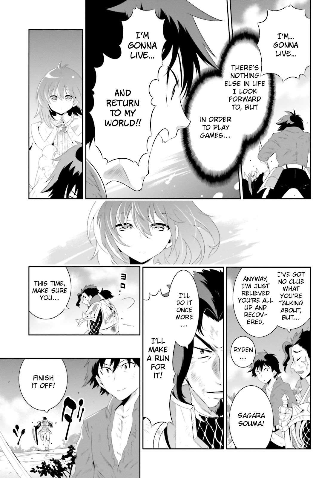 Kono Sekai ga Game da to, Ore dake ga Shitteiru Chapter 24 page 23 - Chapter 24: Life-Saving Sword