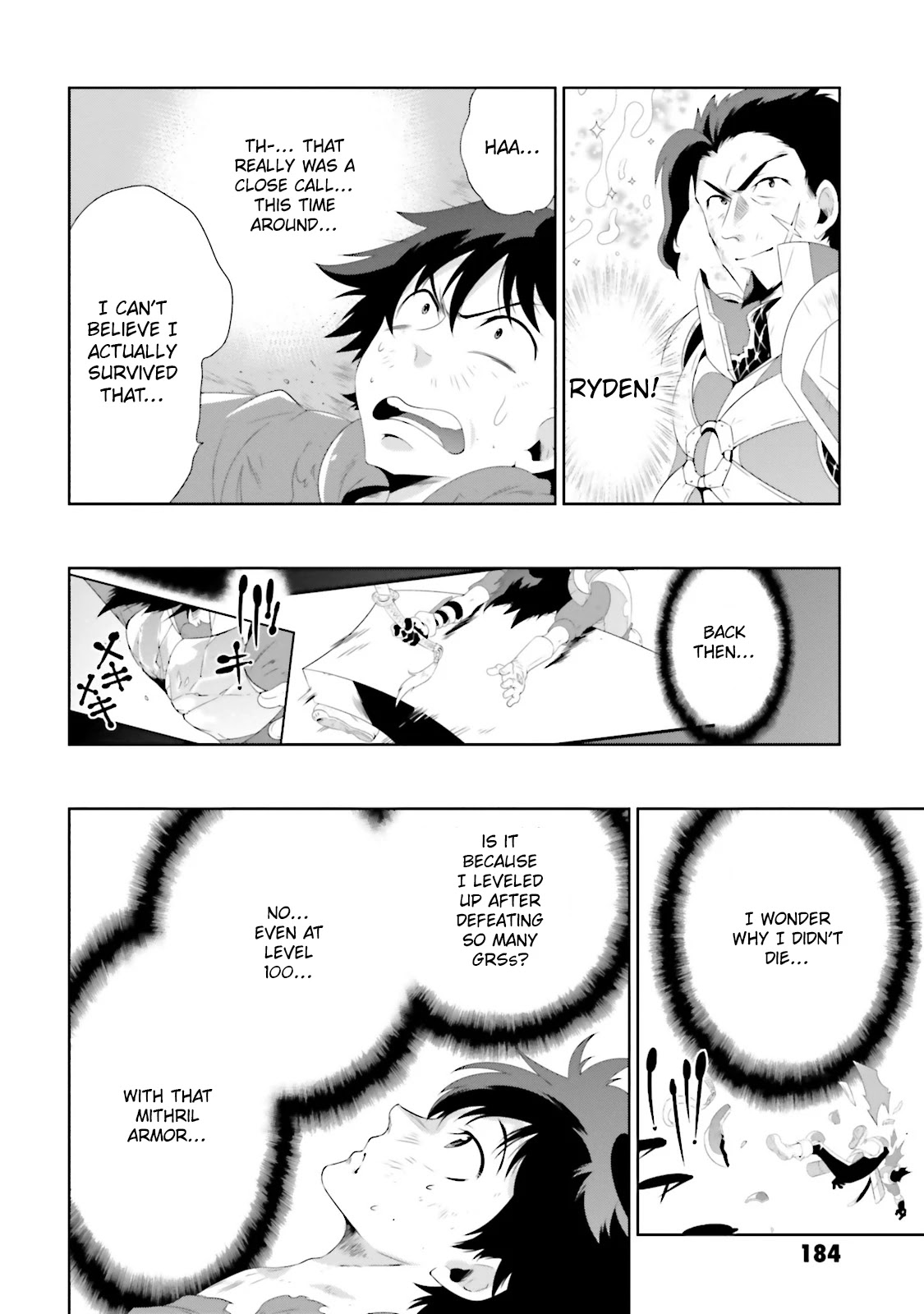 Kono Sekai ga Game da to, Ore dake ga Shitteiru Chapter 24 page 32 - Chapter 24: Life-Saving Sword