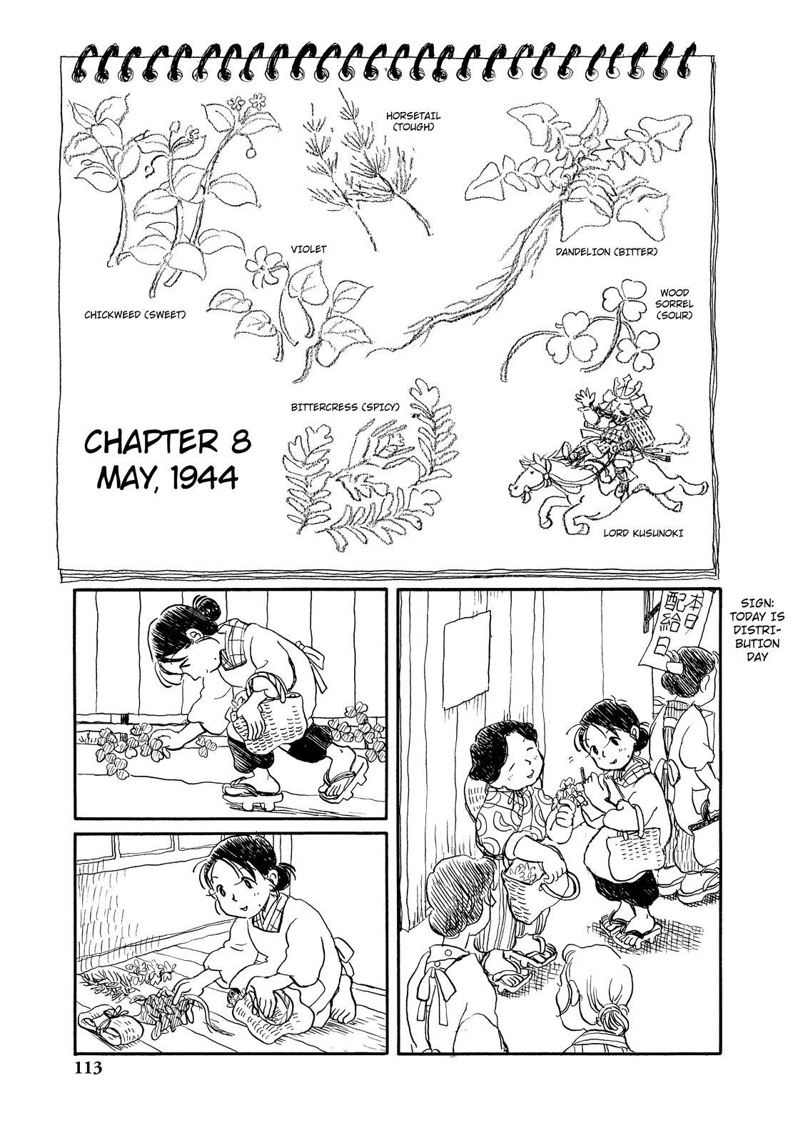 Kono Sekai no Katasumini Chapter 1.8 page 1 - Vol.1 Chapter 8: May, 1944 (1)
