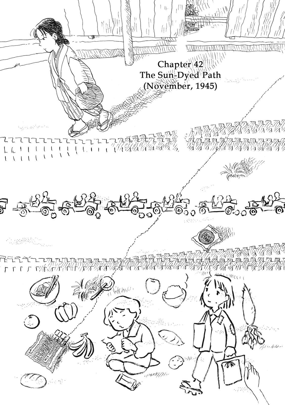 Kono Sekai no Katasumini Chapter 3.42 page 1 - Vol.3 Chapter 42: The Sun-Dyed Path (November, 1945)