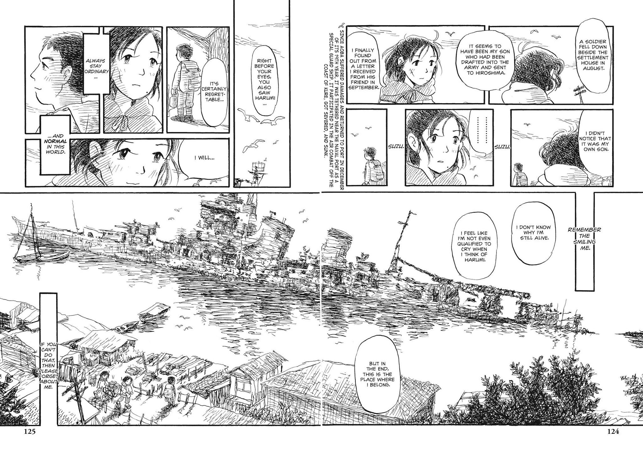 Kono Sekai no Katasumini Chapter 3.43 page 4 - Vol.3 Chapter 43: Aoba of Mizushima (December, 1945)