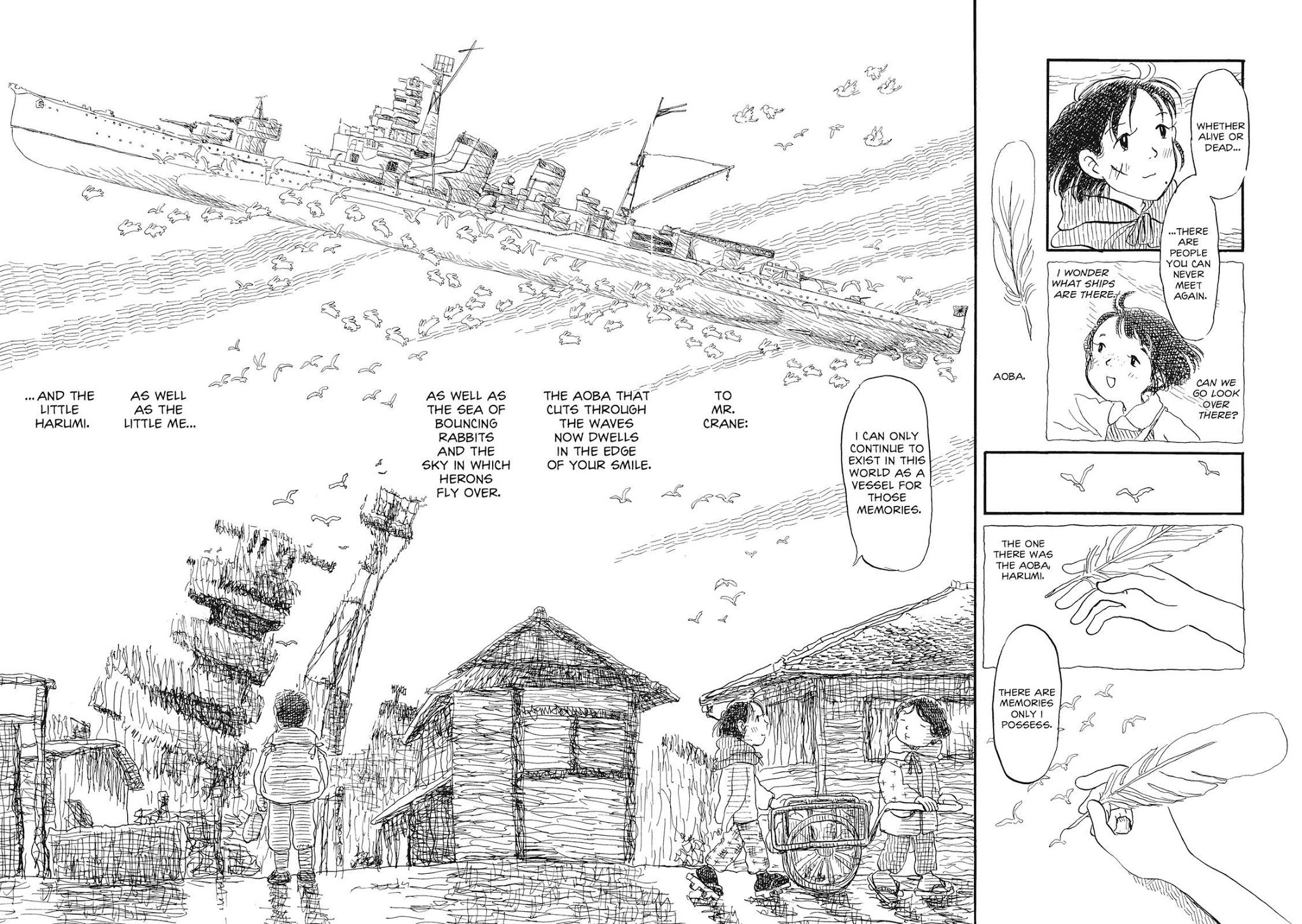 Kono Sekai no Katasumini Chapter 3.43 page 5 - Vol.3 Chapter 43: Aoba of Mizushima (December, 1945)