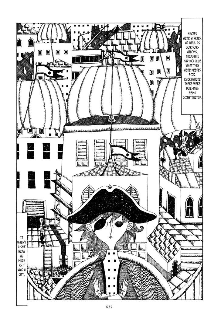 Kono Sekai no Owari e no Tabi Chapter 2 page 11 - Chapter 2 : The Rise and Fall of the Pirate Ship