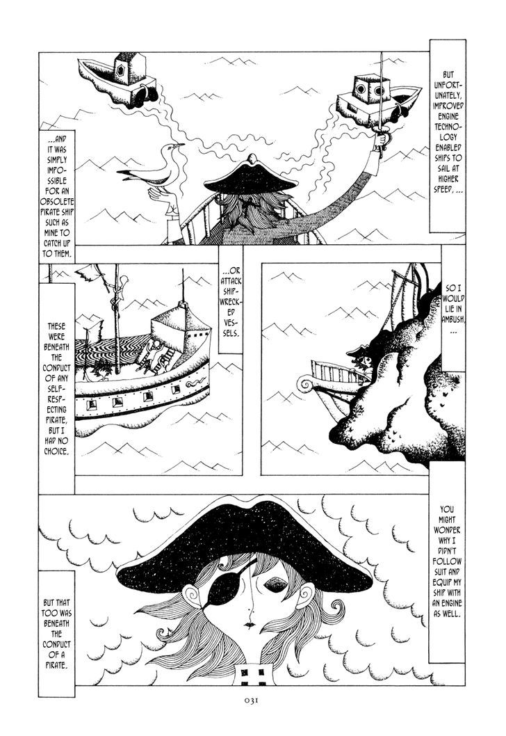 Kono Sekai no Owari e no Tabi Chapter 2 page 5 - Chapter 2 : The Rise and Fall of the Pirate Ship