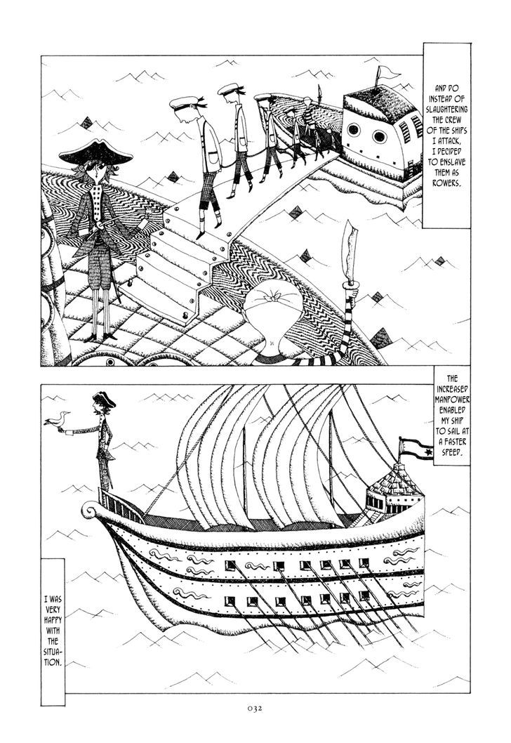Kono Sekai no Owari e no Tabi Chapter 2 page 6 - Chapter 2 : The Rise and Fall of the Pirate Ship