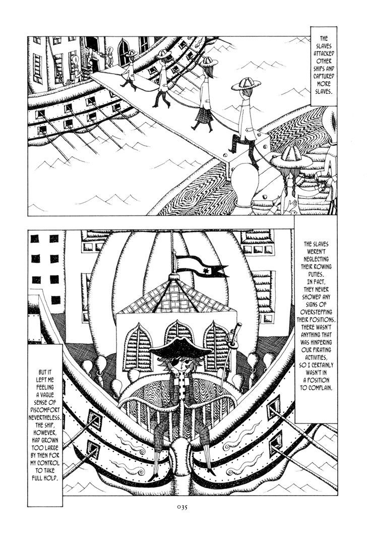 Kono Sekai no Owari e no Tabi Chapter 2 page 9 - Chapter 2 : The Rise and Fall of the Pirate Ship
