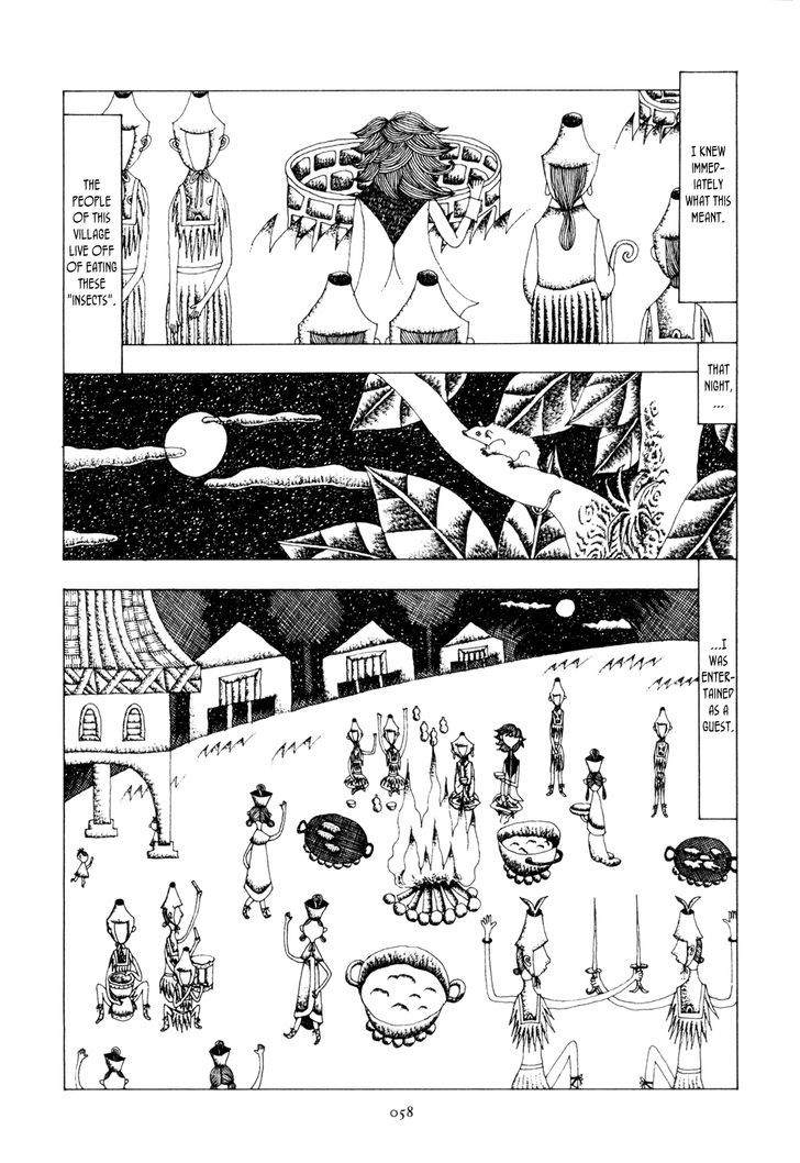 Kono Sekai no Owari e no Tabi Chapter 3 page 15 - Chapter 3 : The Village of the Man-Eating Insects