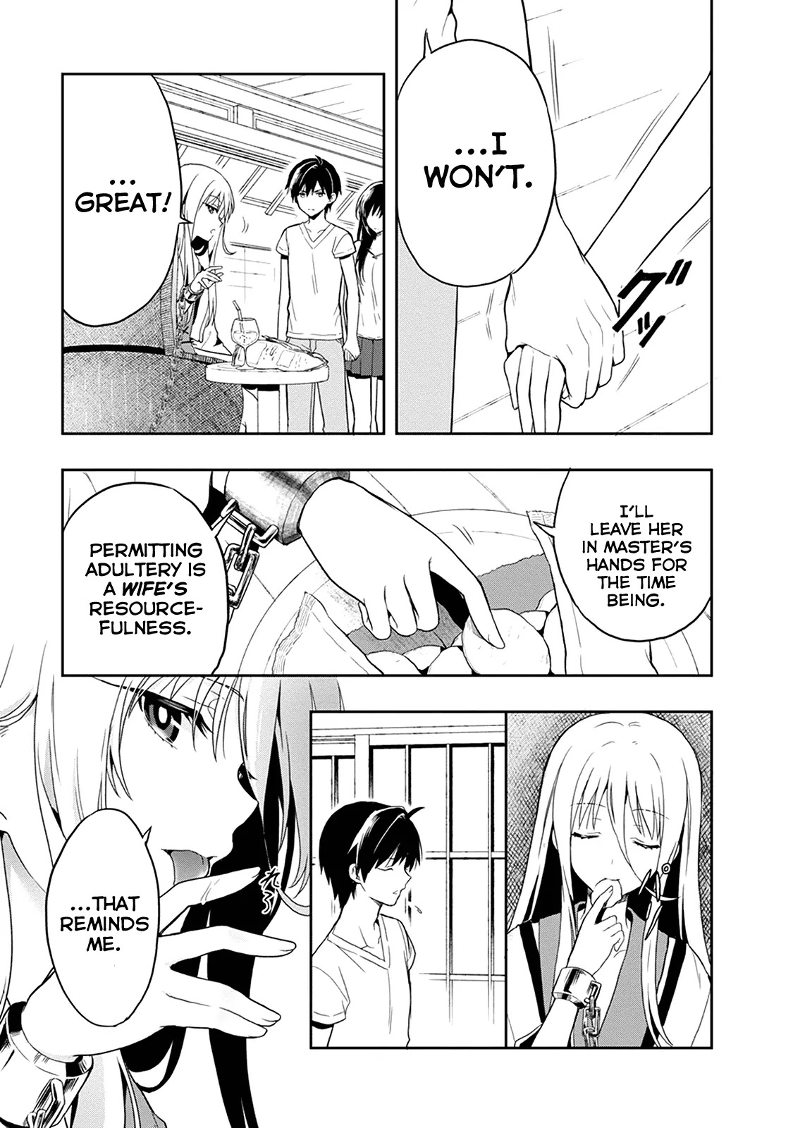 Kono Shima ni wa Midara de Jaaku na Mono ga Sumu Chapter 19 page 9 - Chapter 19