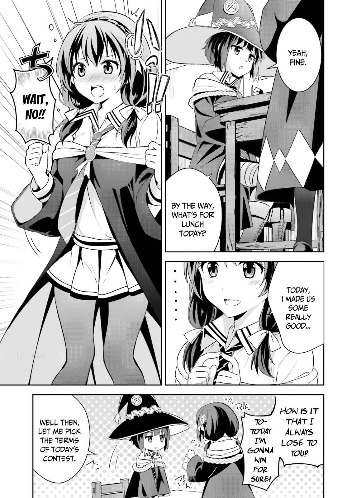 Kono Subarashii Sekai ni Bakuen wo! Chapter 1 page 12 - Chapter 1: The Red-Eyed Wizards