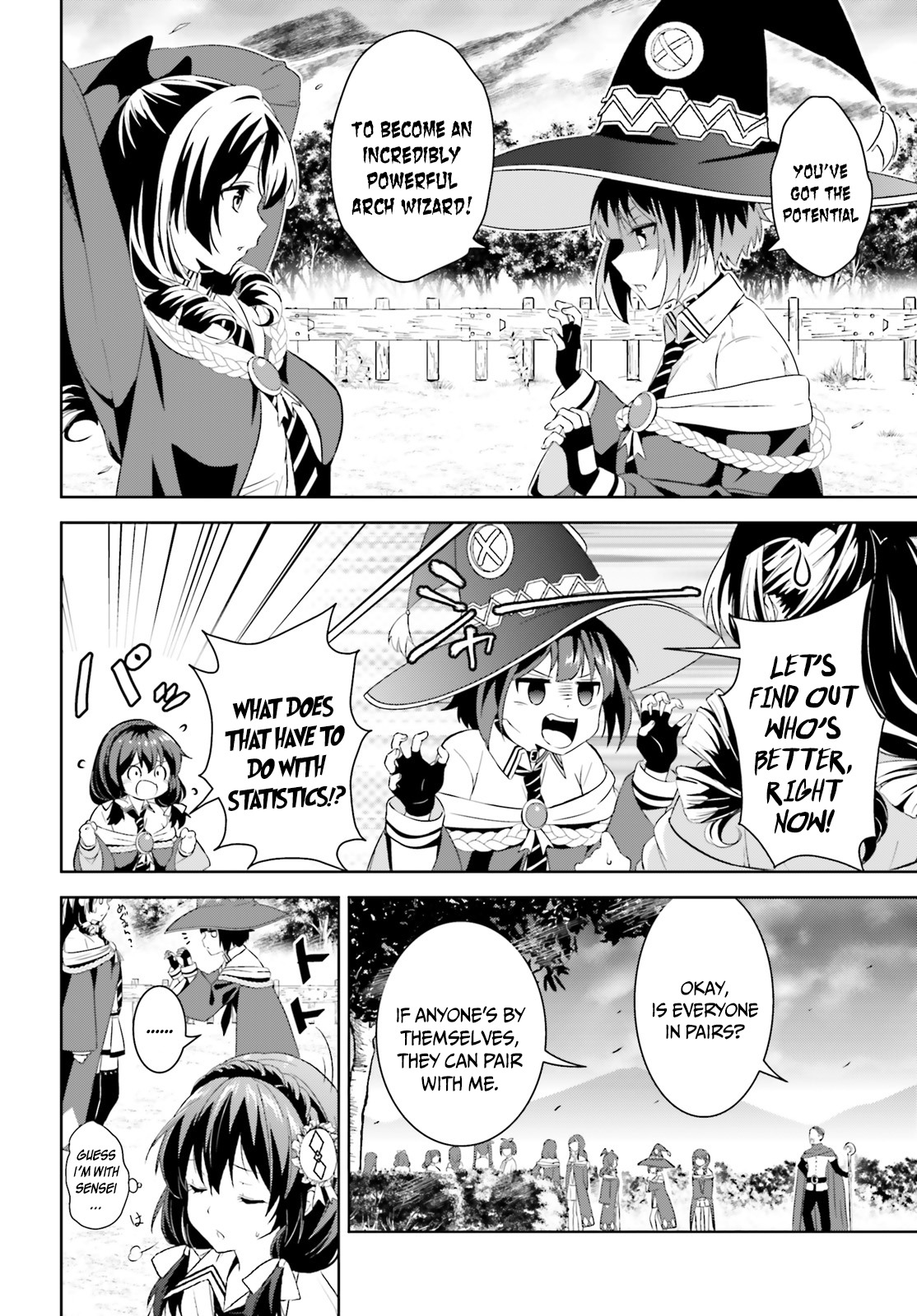 Kono Subarashii Sekai ni Bakuen wo! Chapter 1 page 23 - Chapter 1: The Red-Eyed Wizards