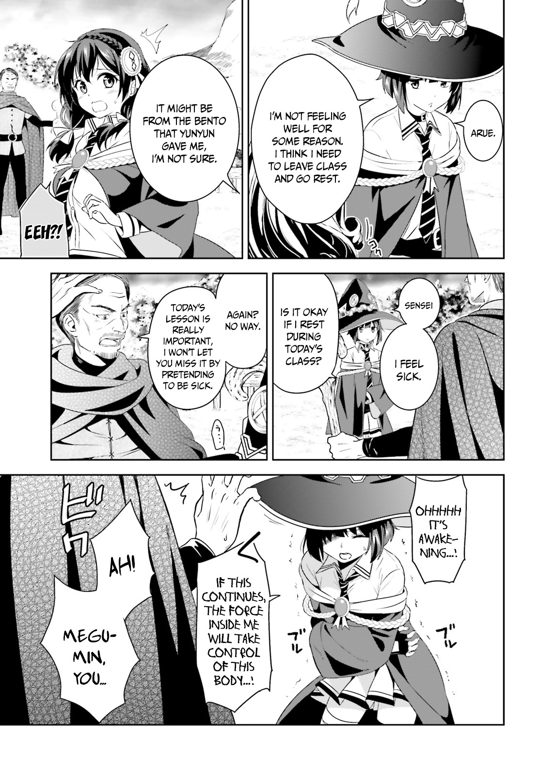 Kono Subarashii Sekai ni Bakuen wo! Chapter 1 page 24 - Chapter 1: The Red-Eyed Wizards