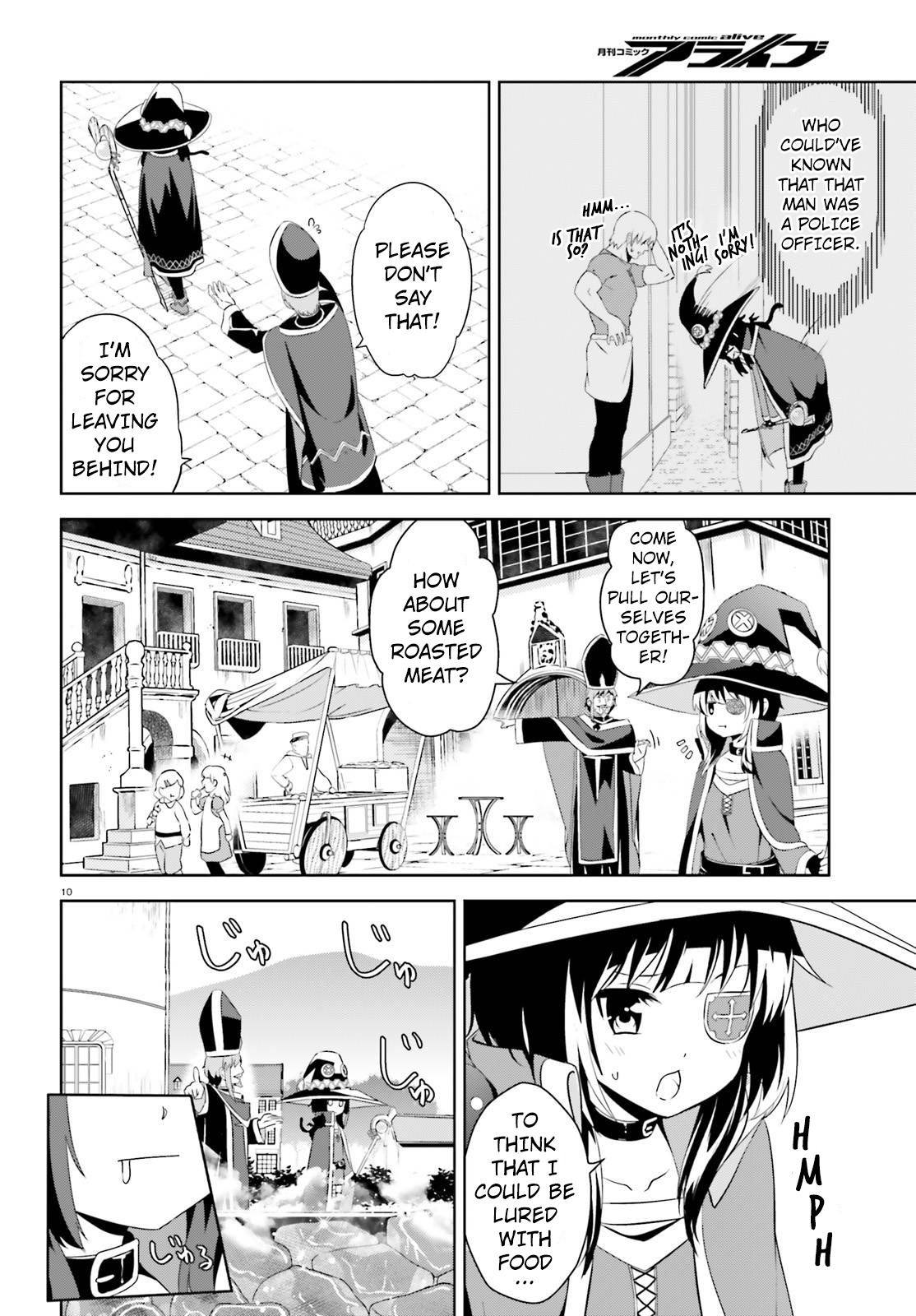 Kono Subarashii Sekai ni Bakuen wo! Chapter 10 page 10 - Chapter 10: The Troublemaker of the City of Water