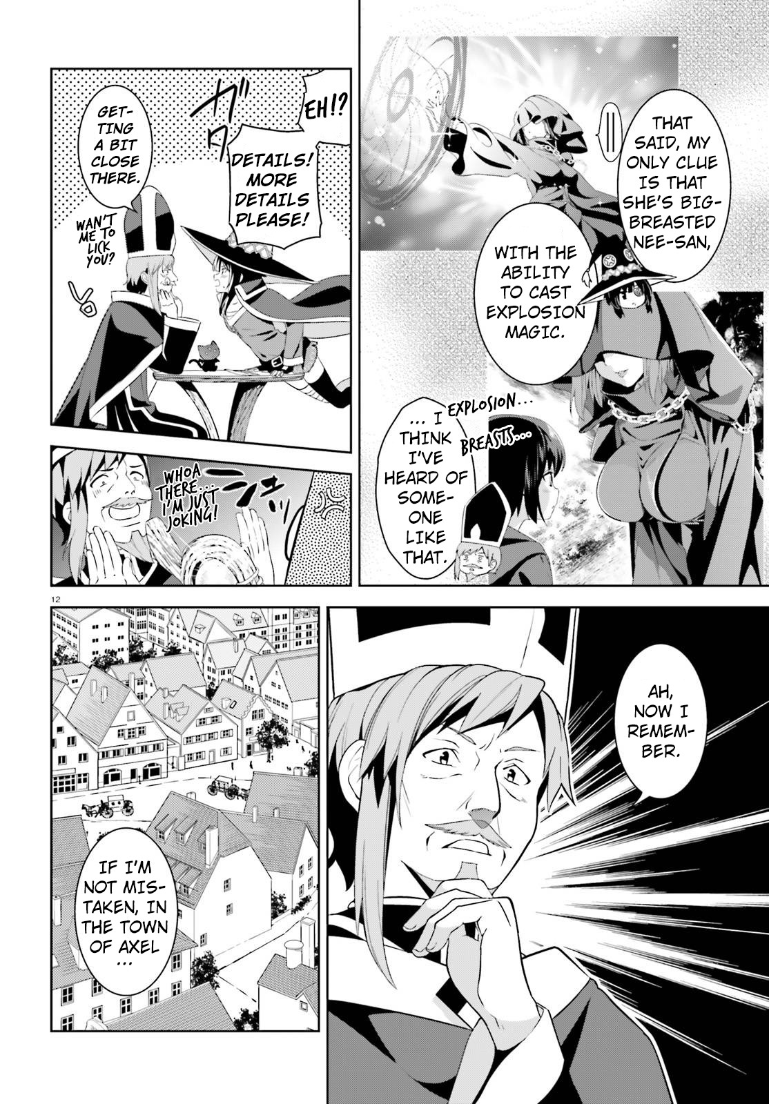 Kono Subarashii Sekai ni Bakuen wo! Chapter 10 page 12 - Chapter 10: The Troublemaker of the City of Water