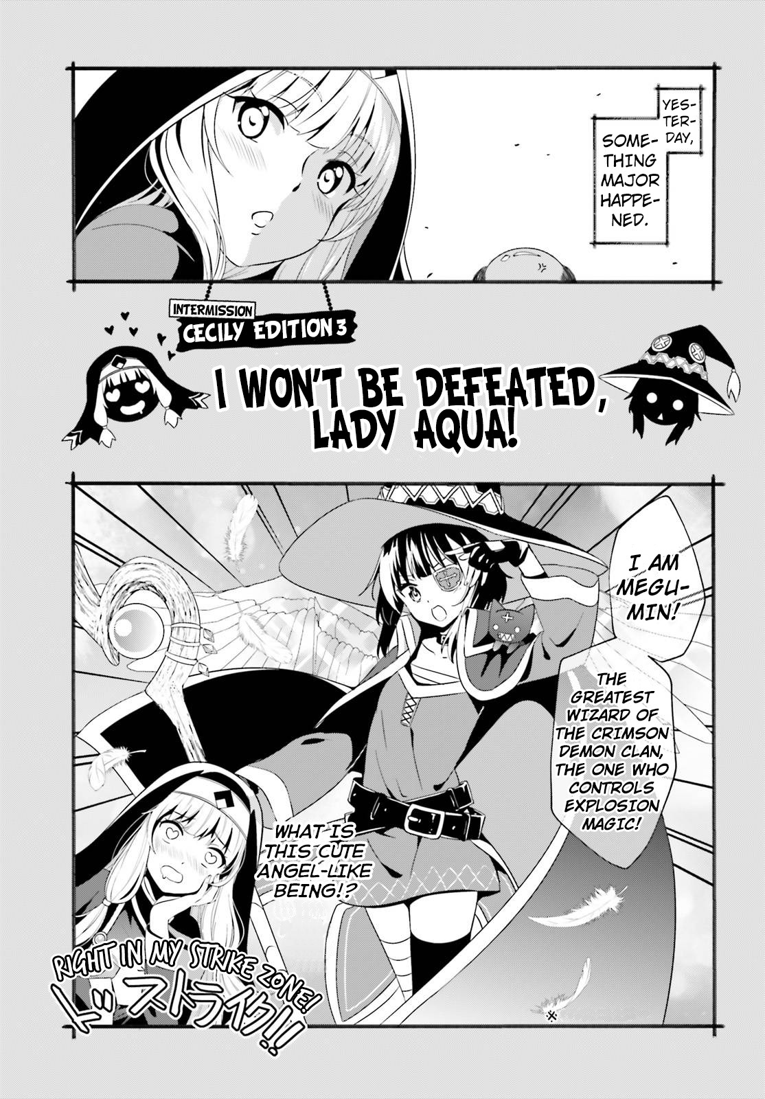 Kono Subarashii Sekai ni Bakuen wo! Chapter 10 page 25 - Chapter 10: The Troublemaker of the City of Water