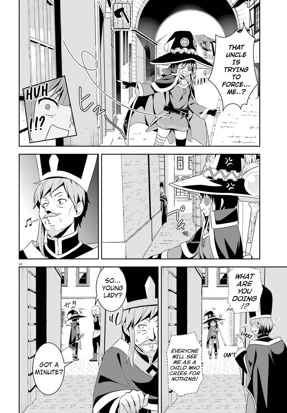 Kono Subarashii Sekai ni Bakuen wo! Chapter 10 page 8 - Chapter 10: The Troublemaker of the City of Water