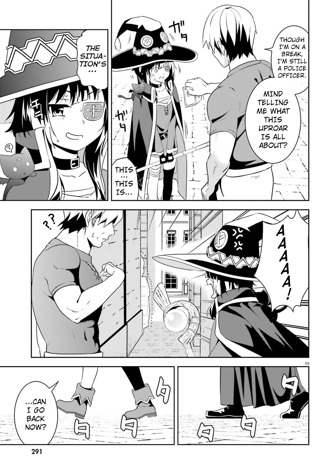 Kono Subarashii Sekai ni Bakuen wo! Chapter 10 page 9 - Chapter 10: The Troublemaker of the City of Water