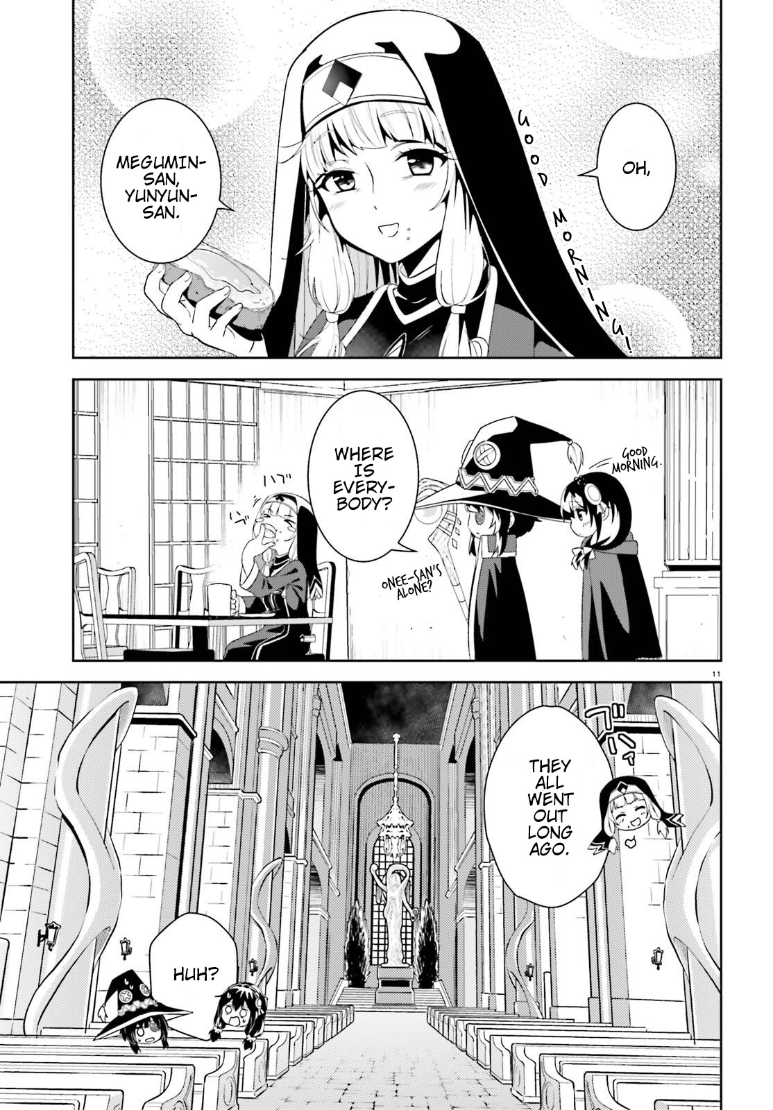 Kono Subarashii Sekai ni Bakuen wo! Chapter 11 page 11 - Chapter 11: An Arrest for This Order's Pervert!
