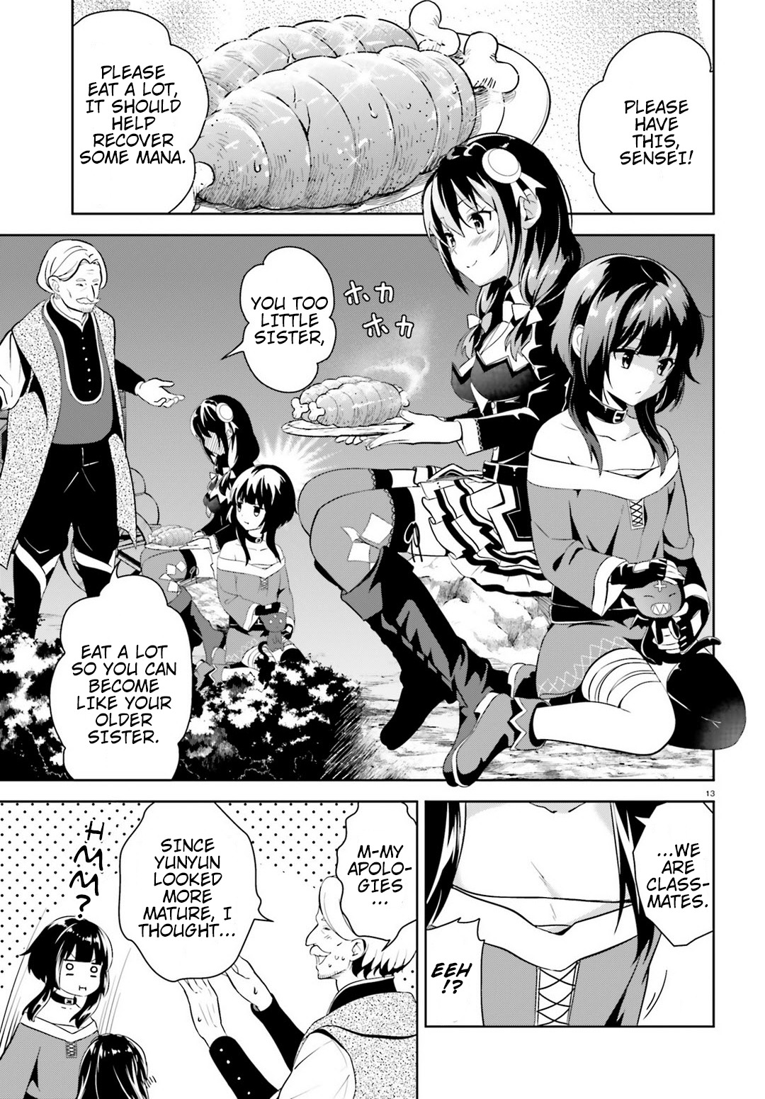 Kono Subarashii Sekai ni Bakuen wo! Chapter 13 page 10 - Chapter 13: Peace of Mind on This Journey!
