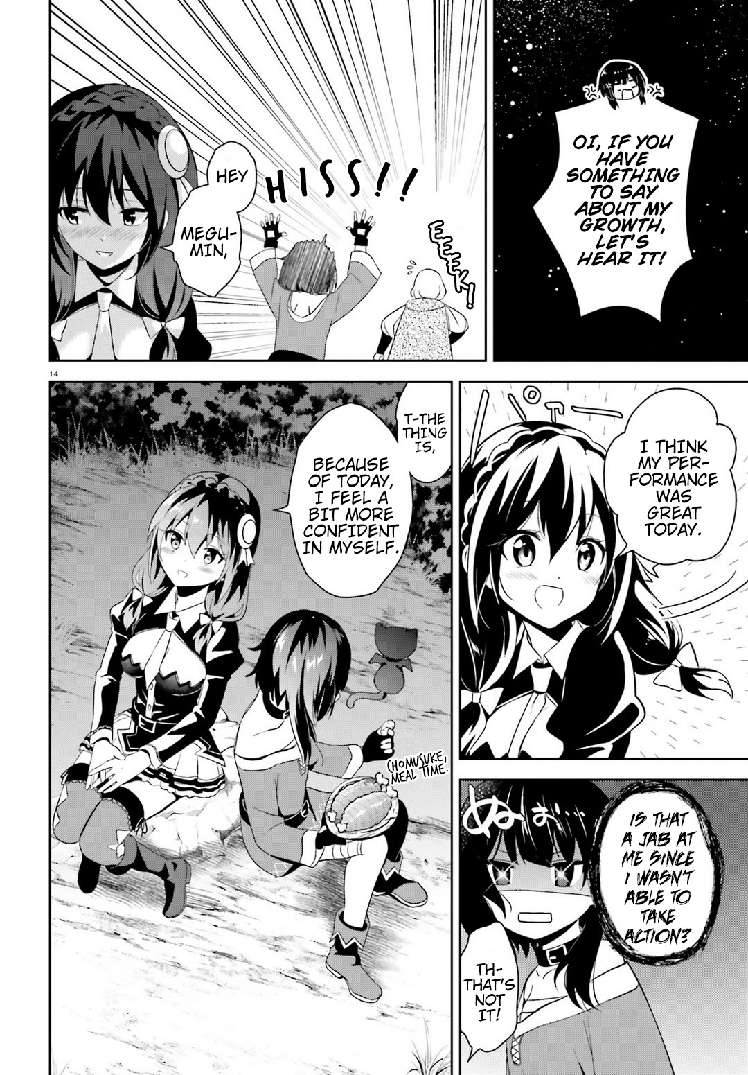Kono Subarashii Sekai ni Bakuen wo! Chapter 13 page 11 - Chapter 13: Peace of Mind on This Journey!