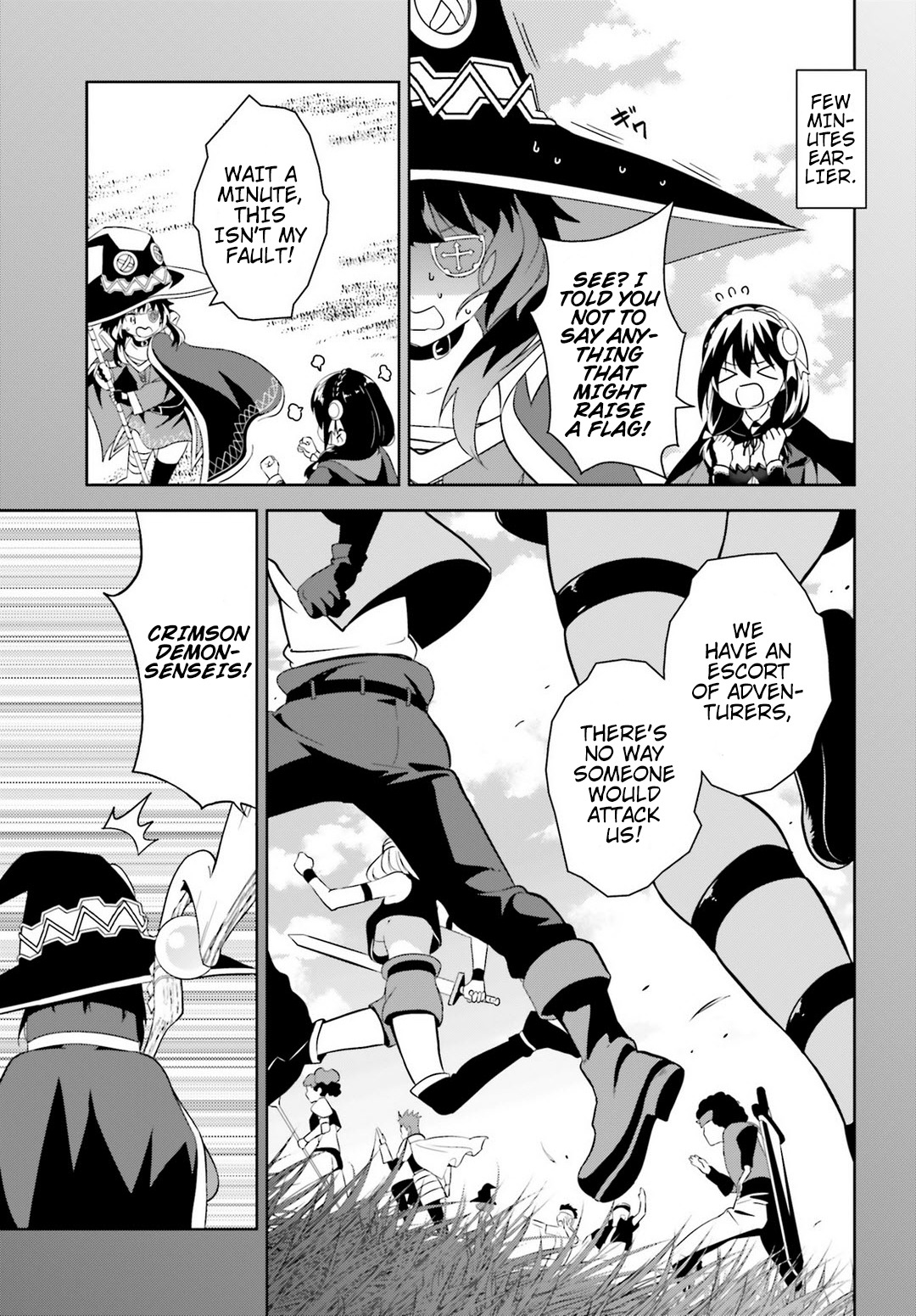 Kono Subarashii Sekai ni Bakuen wo! Chapter 13 page 3 - Chapter 13: Peace of Mind on This Journey!