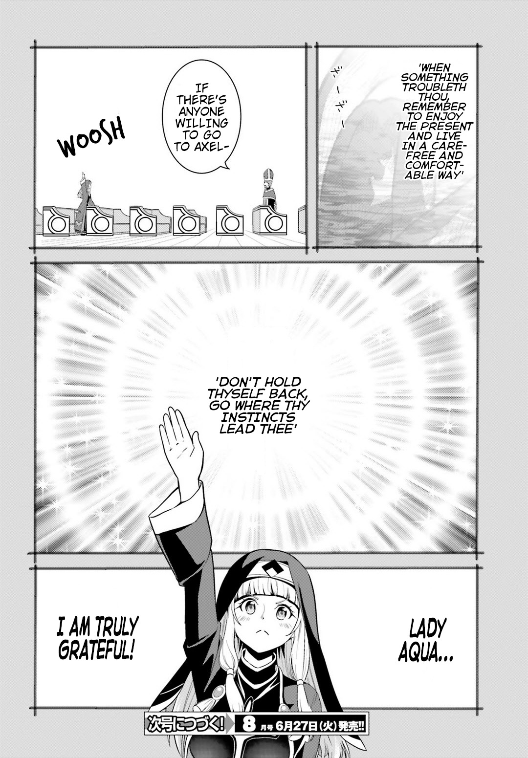 Kono Subarashii Sekai ni Bakuen wo! Chapter 13 page 31 - Chapter 13: Peace of Mind on This Journey!