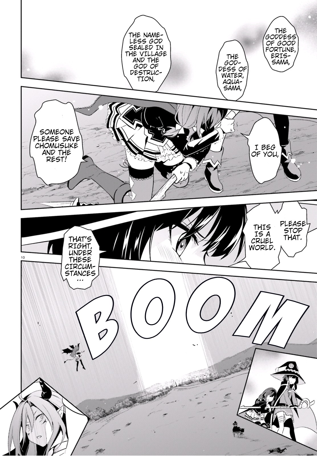 Kono Subarashii Sekai ni Bakuen wo! Chapter 14 page 10 - Chapter 14: The Destroyer From the Kouma Village