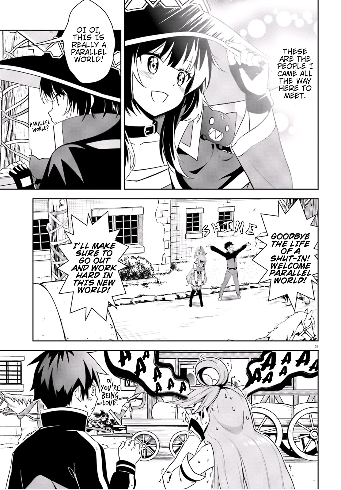 Kono Subarashii Sekai ni Bakuen wo! Chapter 14 page 20 - Chapter 14: The Destroyer From the Kouma Village