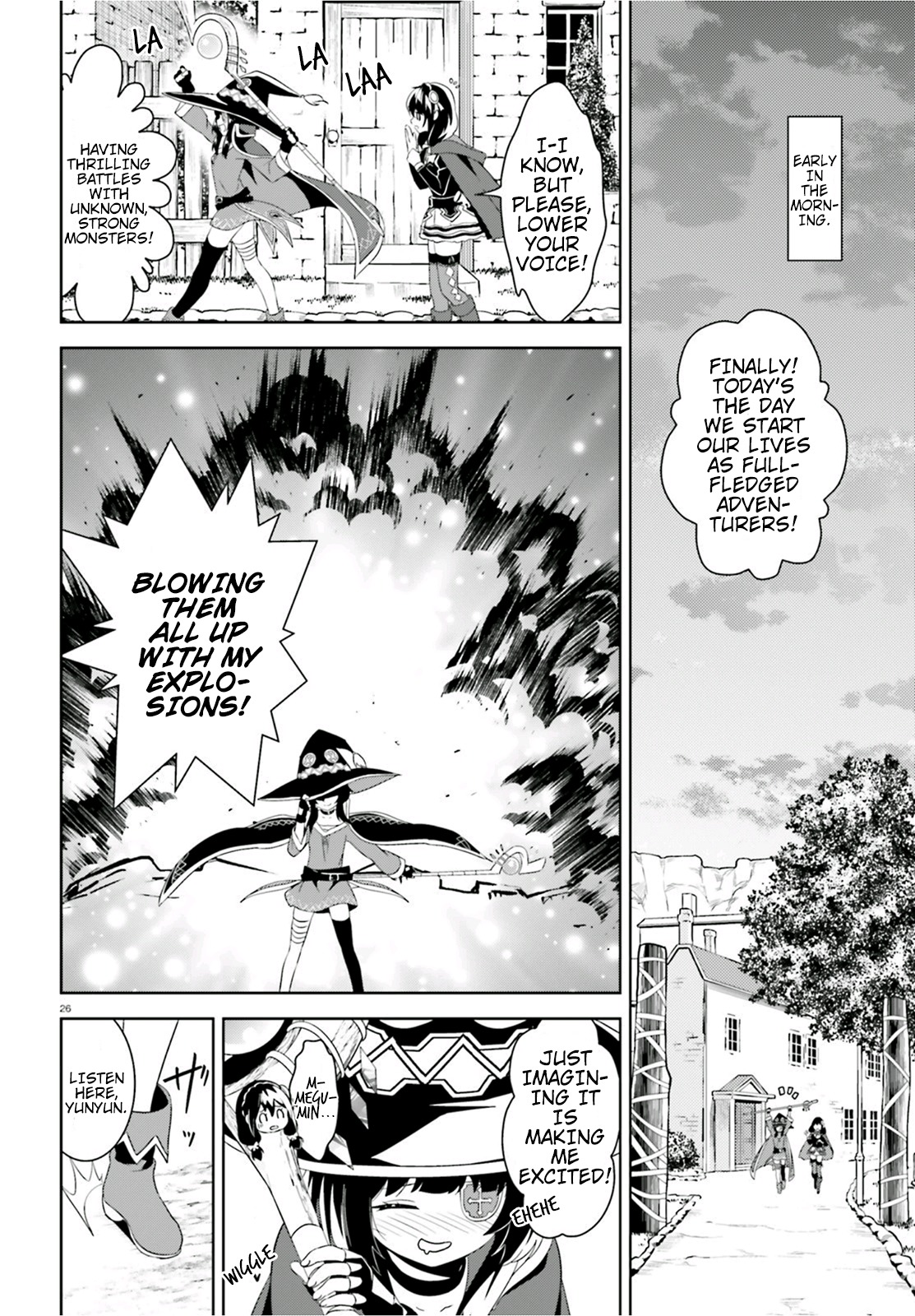 Kono Subarashii Sekai ni Bakuen wo! Chapter 14 page 25 - Chapter 14: The Destroyer From the Kouma Village