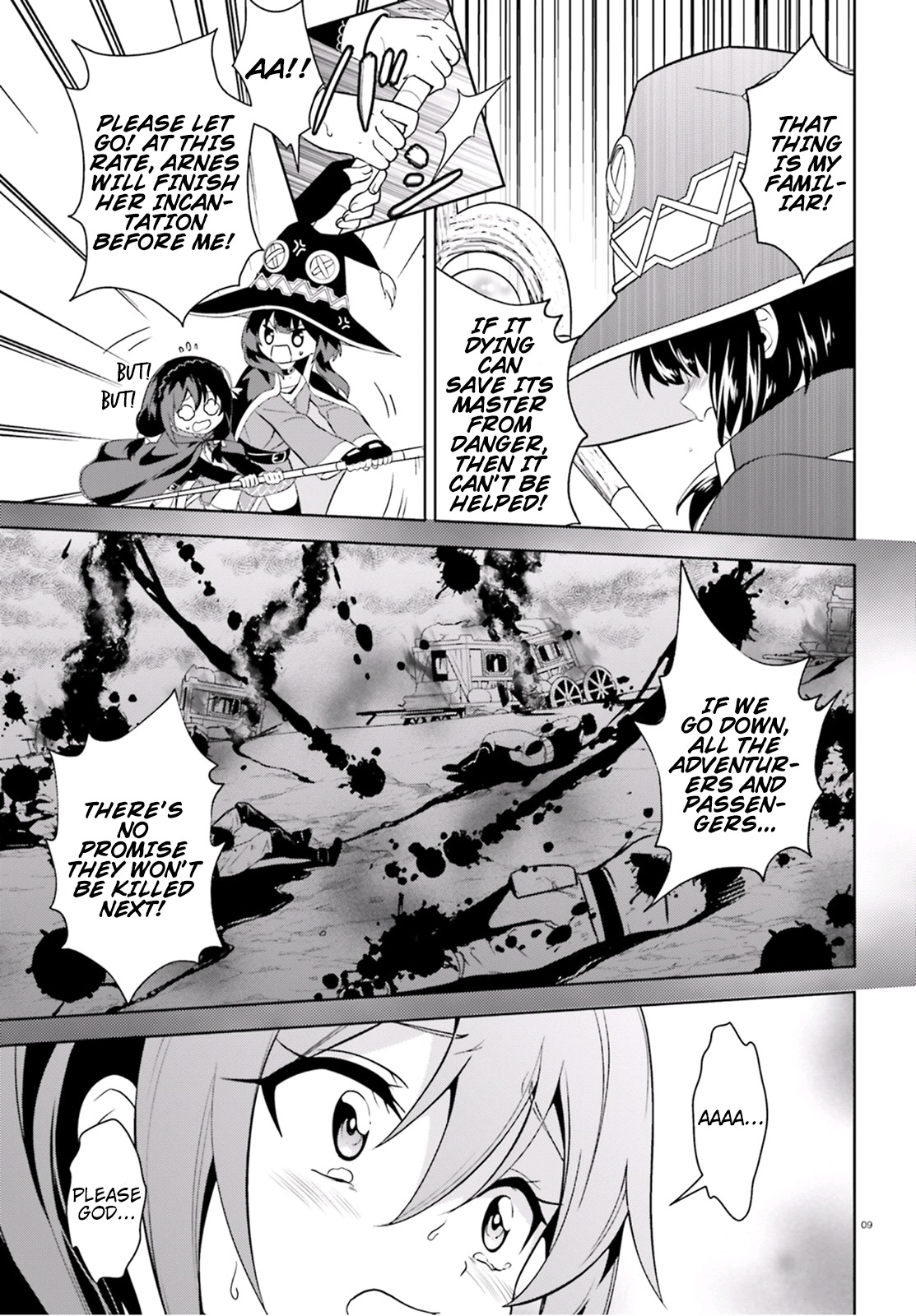 Kono Subarashii Sekai ni Bakuen wo! Chapter 14 page 9 - Chapter 14: The Destroyer From the Kouma Village