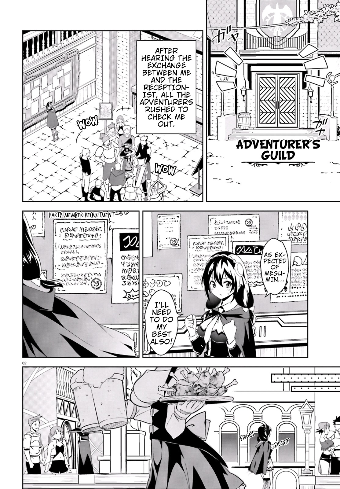 Kono Subarashii Sekai ni Bakuen wo! Chapter 15 page 2 - Chapter 15: An Oasis for These Adventuring Days!